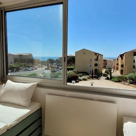 Appartement Vue Climatisé Seaview Ac Saint Pierre La Fleury (Aude)
